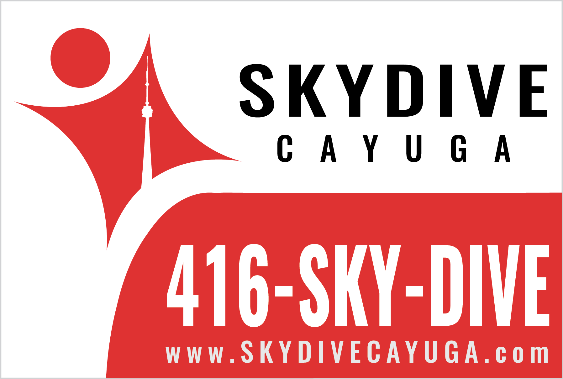 Skydive Ontario Sign